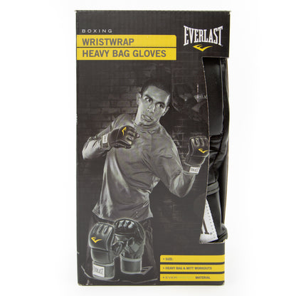 Boxing Wristwrap Heavy Bag Gloves Black